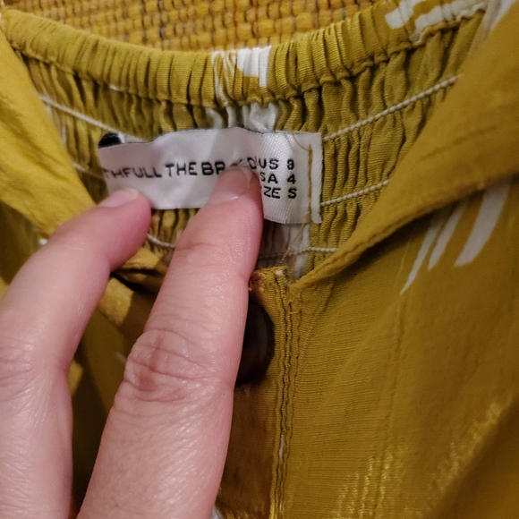 Faithfull the Brand yellow floral jumpsuit - Picture 7 of 7